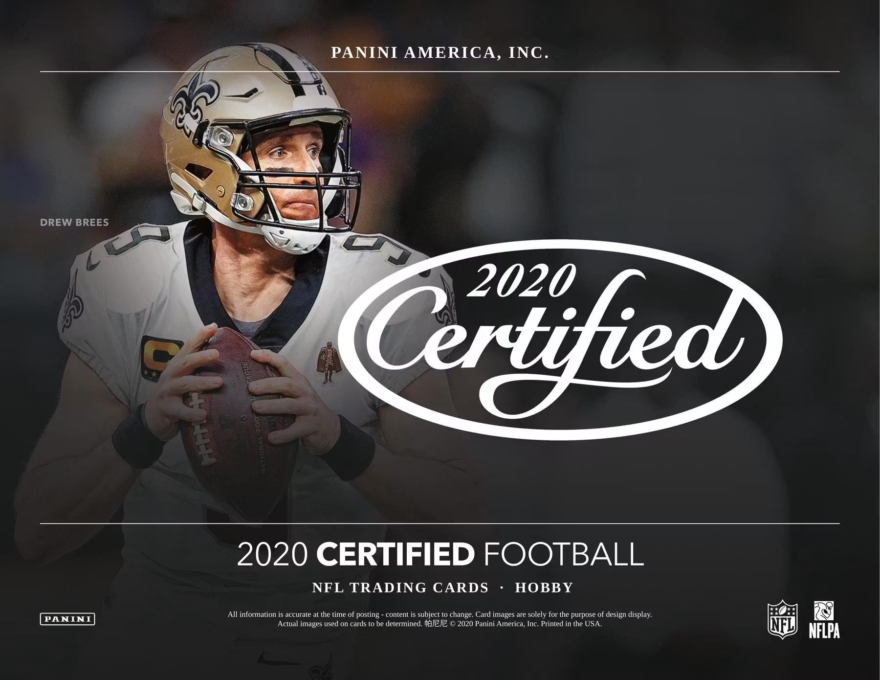 RANDOM DIVISIONS - 2020 Panini Certified Football Hobby Box(1 BOX) Group Break #CFI1 - RANDOM DIVISIONS