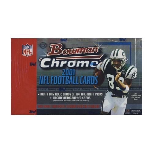 RANDOM DIVISIONS - 2001 Bowman Chrome Football Hobby Box (1 BOX) Group Break #BC1 - RANDOM DIVISIONS
