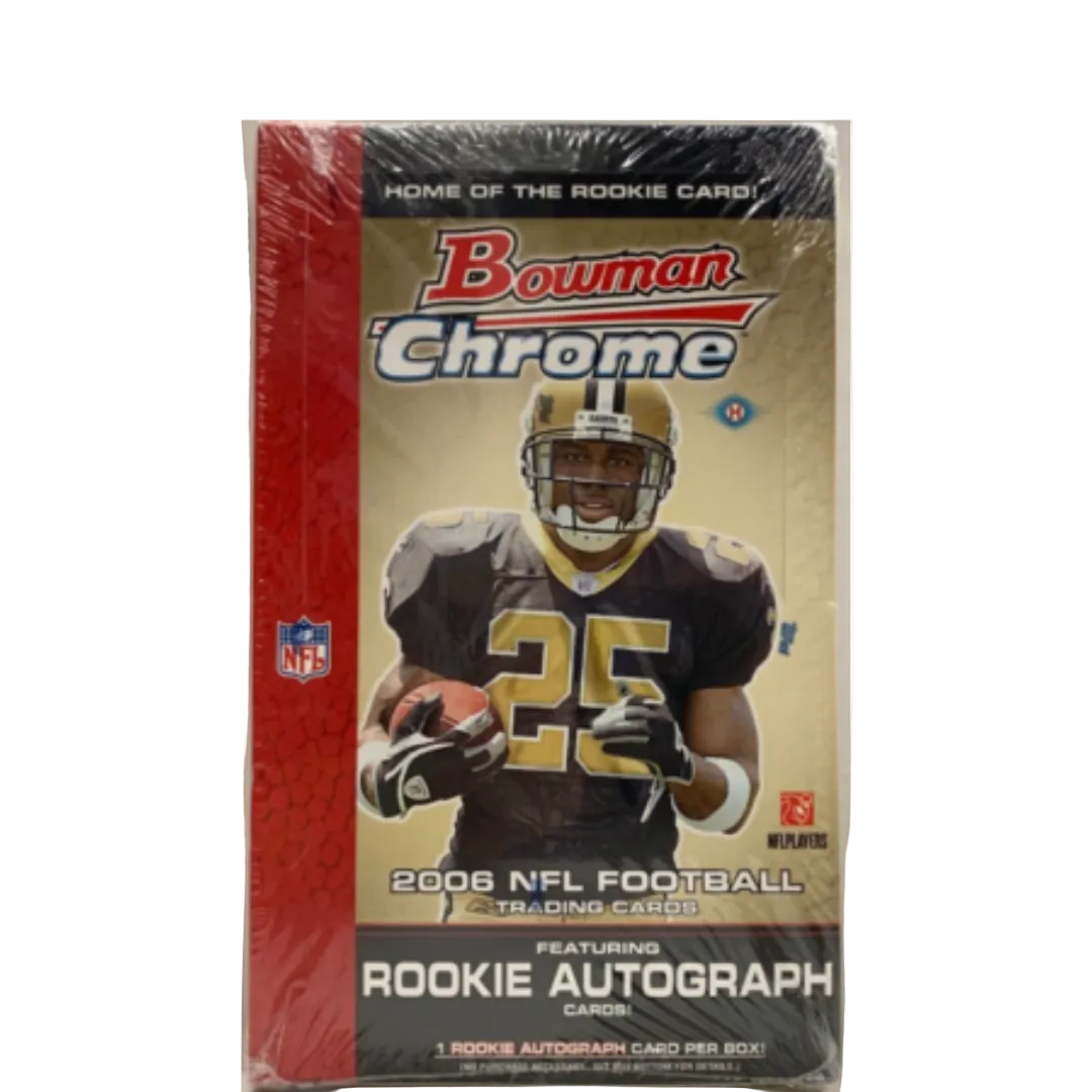 RANDOM DIVISIONS - 2006 Bowman Chrome Football Hobby Box (1 BOX) Group Break #CH1 - RANDOM DIVISIONS