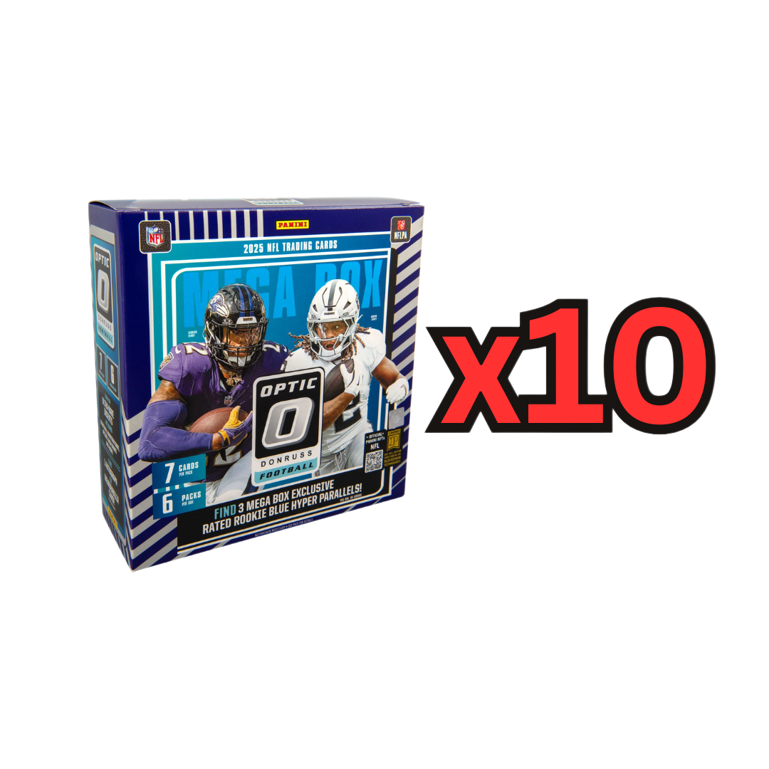 SUPER BOWL BREAK - 2025 Panini Donruss Optic Football Mega Box (10 BOX) Group Break #DO4 - RANDOM DIVISIONS