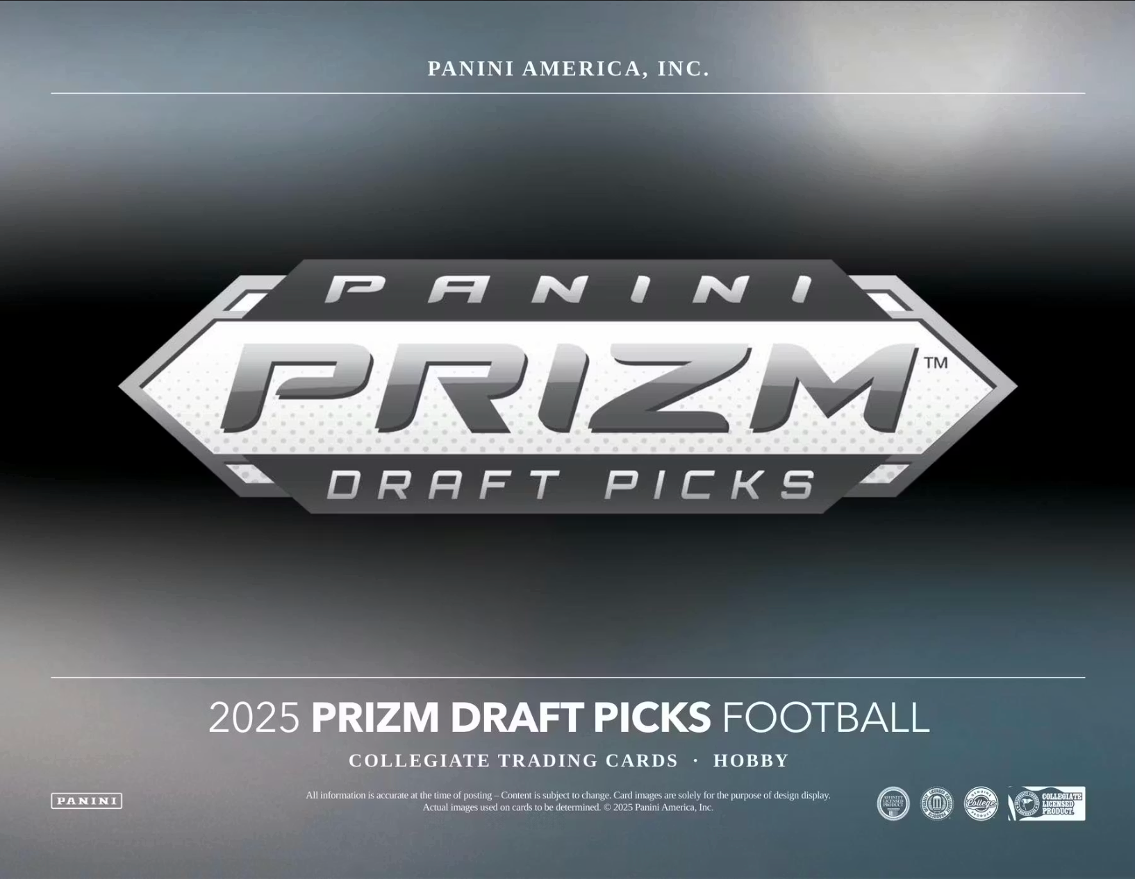 2025 Panini Prizm Draft Picks Football Hobby Box
