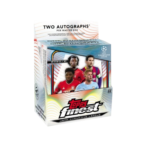 2020/21 Topps Finest UEFA Champions League Soccer Hobby Box