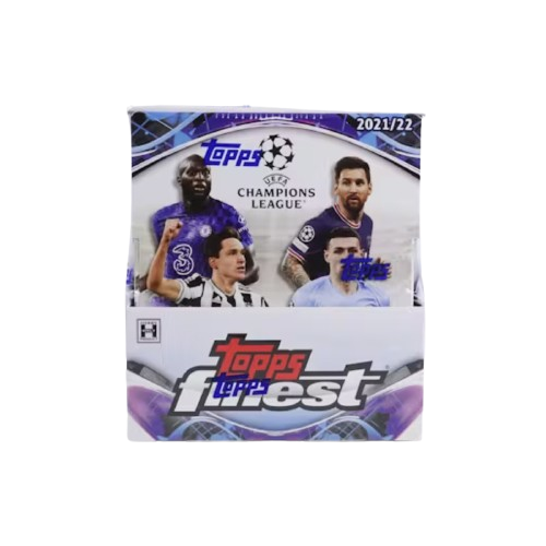 2021/22 Topps Finest UEFA Champions League Soccer Hobby Box