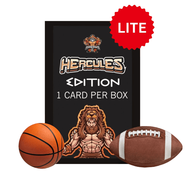 HIT DRAFT - BoG Repack Hercules Lite Edition Football Basketball (FULL CASE / 10 BOX) Group Break #LITE34